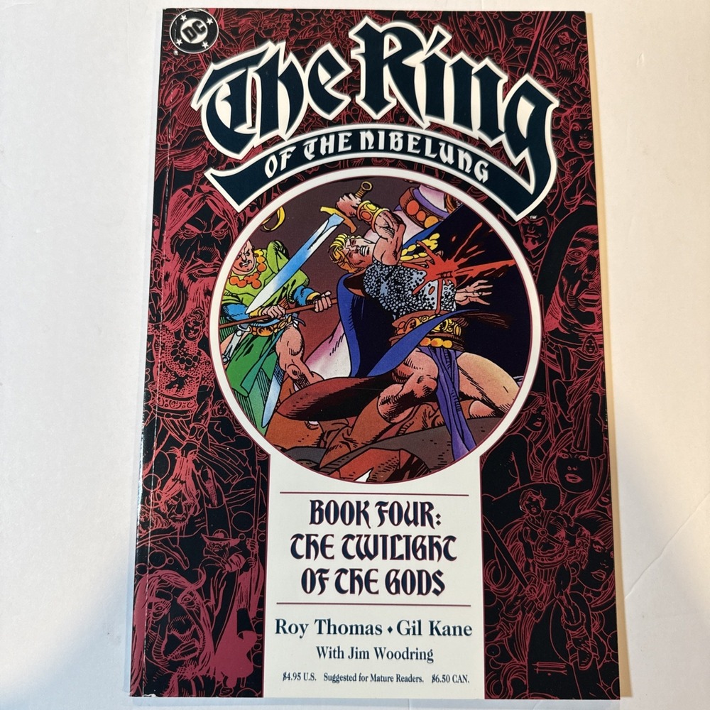 Ring Of The Nibelung Book Four Twilight of the Gods DC Comics 1990 Roy Thomas